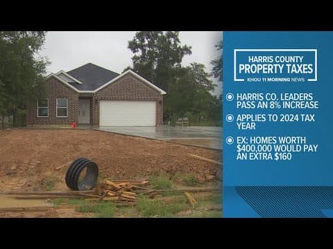 Harris County approves 8% property tax hike with new budget