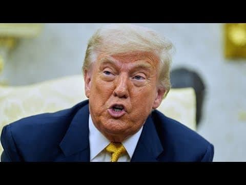 Trump diagnosed with chronic venous insufficiency after noticing swelling in legs