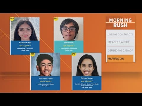 4 North Texas students make National Spelling Bee quarterfinals