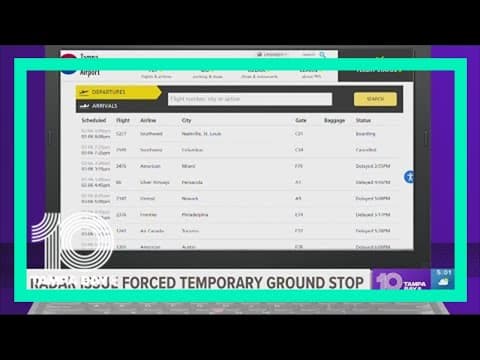 FAA implements 'pause' for flights after Florida radar issue