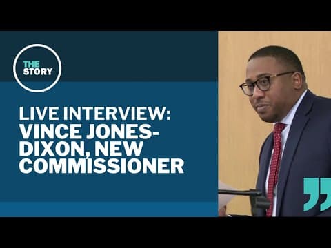 New Multnomah County Commissioner Vince Jones-Dixon talks about what he hopes to achieve