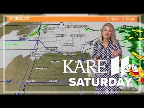 WEATHER: A wet Saturday with heat building on Sunday
