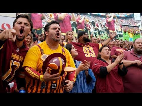 Commanders fans gear up for season opener against New York Giants