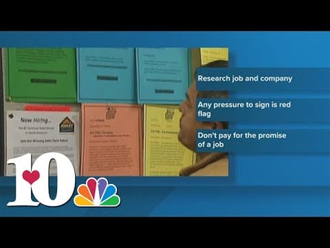 Better Business Bureau warns people about job scams