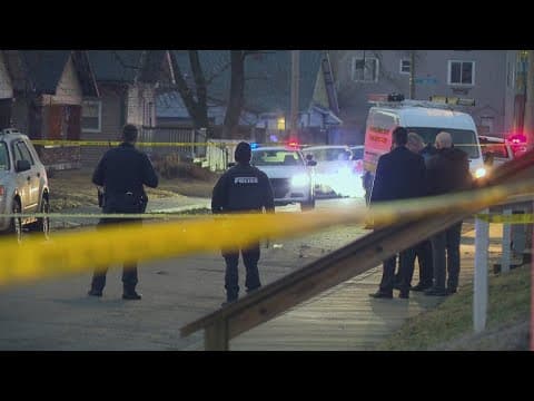 Man dies at hospital after he was found shot in road on Indy's near east side