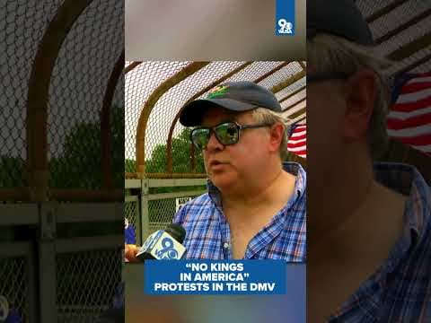 'No Kings In America' protests across the DMV