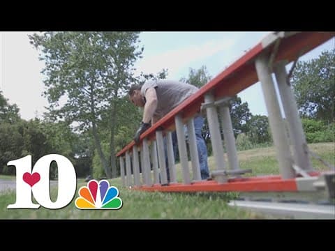 How to safely use a ladder