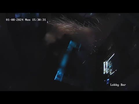 New video shows inside the Downtown Fort Worth hotel explosion while locals deal with debris