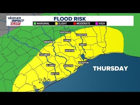 Houston weather: Weather Impact Alert still in effect for Houston area