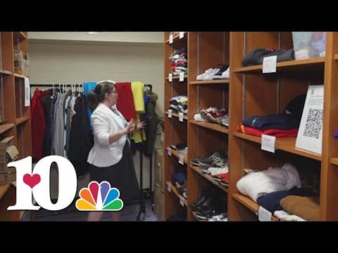 Teacher at Vine Middle Magnet School creates care closet for students