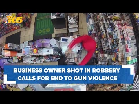 Ballard shop owner survives 10 gunshot wounds, calls for end to violence