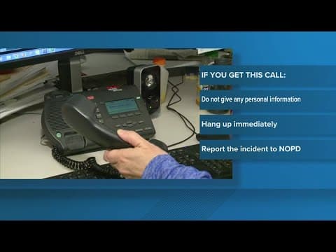 NOPD warns of warrant scam involving fake officer