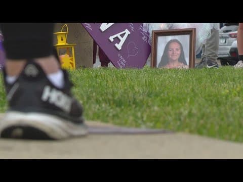 Candlelight vigil held for Whiteland teen who drowned during P.E. class one year ago