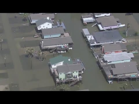 Tropical Storm Alberto leads to flooding in coastal Texas