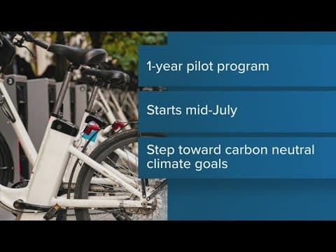 New pilot program would put delivery drivers on e-bikes in DC