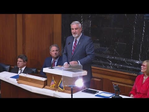 Gov. Holcomb touts capital investments, commitment to education in final State of the State