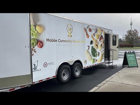 Church on Indy's far east side starts mobile grocery store for community
