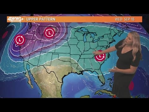 New Orleans Weather: Very warm rest of work week, few showers possible Wednesday