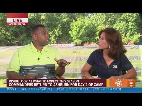 Sports commentator Lou Holder talks about what to expect from Commanders for 2025 season