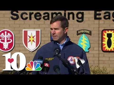 Officials hold press conference after 2 Army helicopters crash in southern KY, killing 9