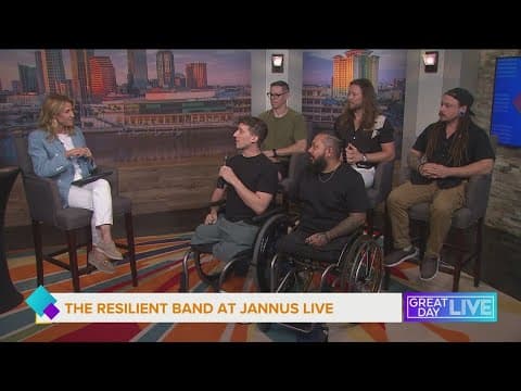 The Resilient Band performing at Jannus Live June 20th