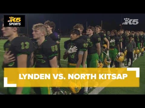 Lynden wins 2A football title 31-24 over North Kitsap