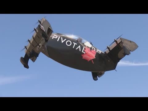 Tech company traveling across the country to showcase its flying car