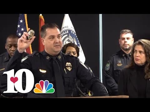 KPD, Mayor Indya Kincannon speaks on the death of Officer Wisbens Antoine