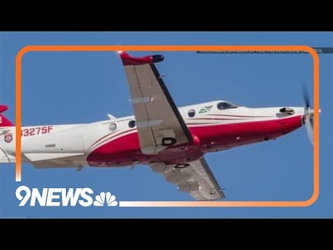 Firefighting plane lands safely in western Colorado despite landing gear malfunction