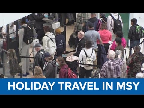 MSY preps for holiday travel and arctic blast