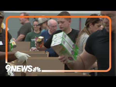 9 Cares works with Food Bank of the Rockies to fight food insecurity