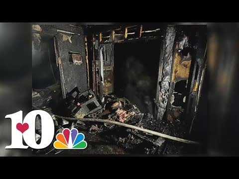 KFD: Man arrested after shooting with stolen gun dog during fire