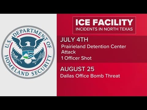 ICE facility shooting the latest in a string of incidents involving ICE in North Texas
