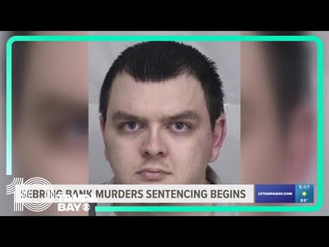Jurors to decide whether man who killed 5 women in 2019 at Sebring bank gets death penalty
