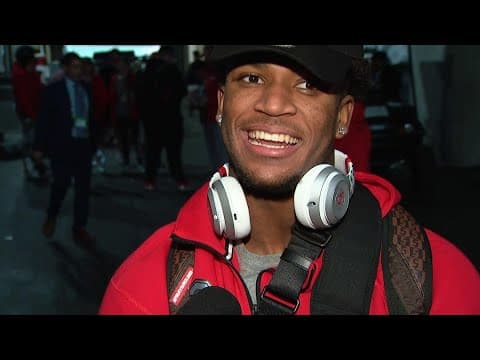 Caleb Downs postgame interview | Ohio State vs. Oregon in the Rose Bowl