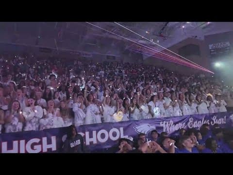 Pep rallies at this North Texas high school - is just different