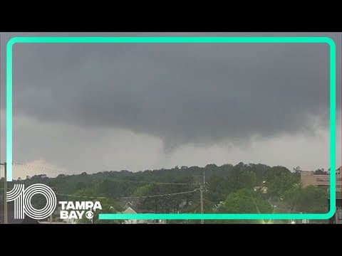 Tornado touches down in city of Tyler, Texas