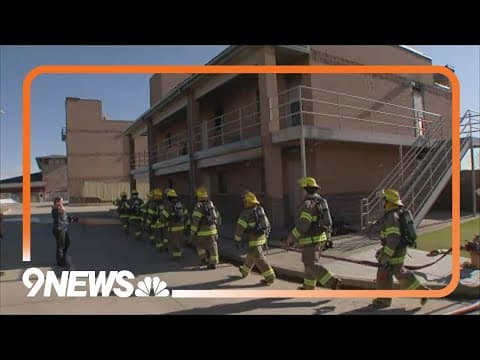 Adams County students train with firefighters