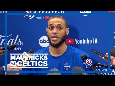 Daniel Gafford full press conference before Game 3 of NBA Finals | 6.11.24