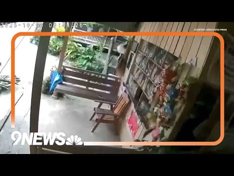 RAW VIDEO: Earthquake hits southern Philippines