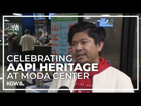 Portland Trail Blazers celebrate annual celebration of AAPI heritage during Miami Heat game