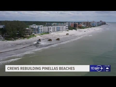 Pinellas County begins emergency shoreline project