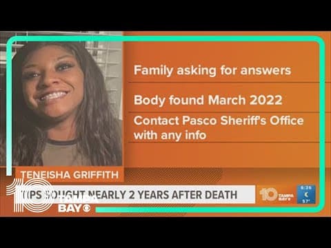 Deputies ask for tips 2 years after Pasco woman found dead