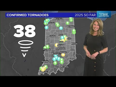 18 tornadoes now confirmed in Wednesday's outbreak in Indiana