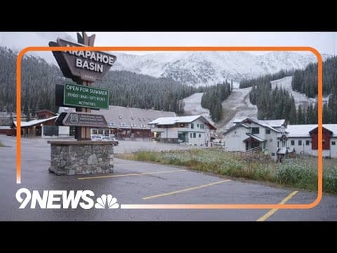 First day of fall brings snow to Colorado mountains