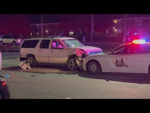 Indianapolis man accused of crashing into police officers, 3 officials' cars
