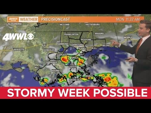 New Orleans Weather: Chance of more strong storms this week