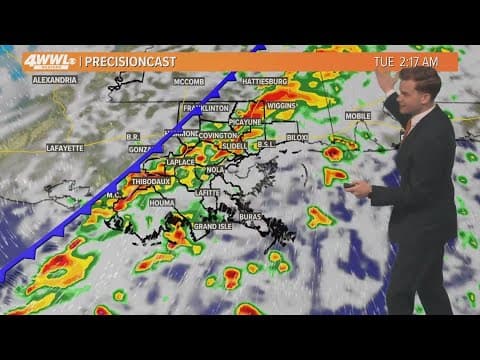 Weather: Severe storms possible mainly Monday night