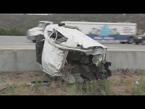28-year-old man killed after crashing on Interstate 15 in Miramar