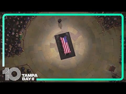 Jimmy Carter lies in state at US capitol, all living presidents to attend Thursday funeral